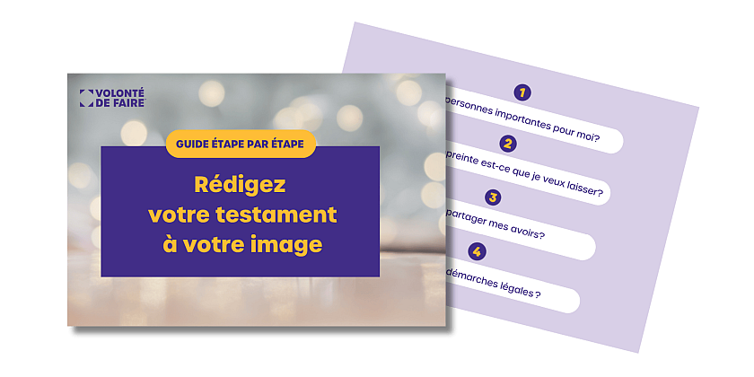 <a href="/Media/pages/GuideTestaments.pdf" target="_blank" title="Cliquez pour accéder au guide" >Téléchargez le guide étape par étape pour rédiger un testament en pensant aux personnes et aux causes importantes pour vous </a>